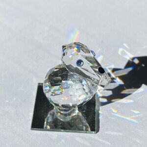 VTG Swarovski mini pelican Crystal figurine